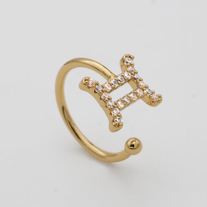 ICY Zodiac Ring