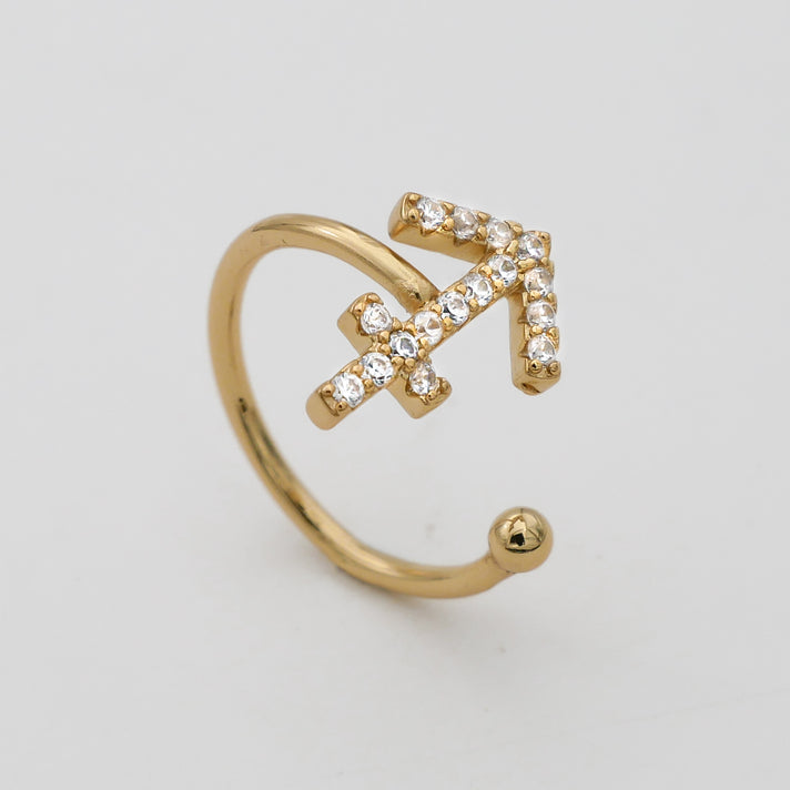 ICY Zodiac Ring