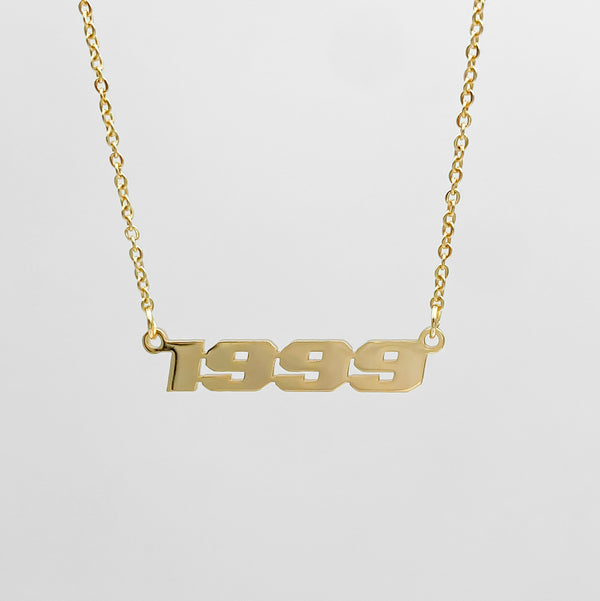 Birth Year Action Necklace | PRYA