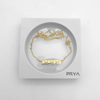 Birth Year Action Necklace | PRYA