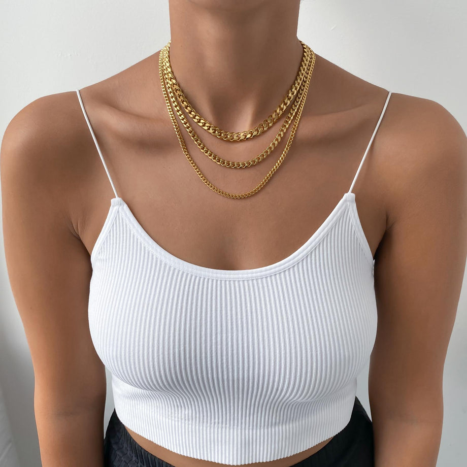 Classic Cuban Chain Gold | PRYA