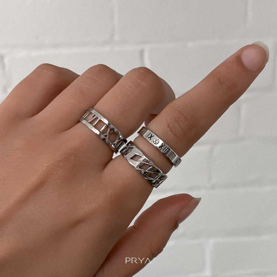 Roman Numeral Ring