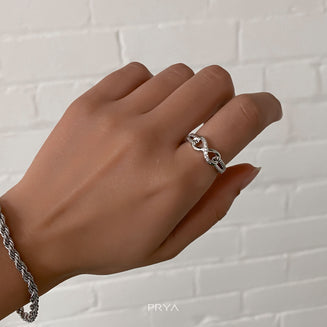 Bague Infini | Argent sterling 