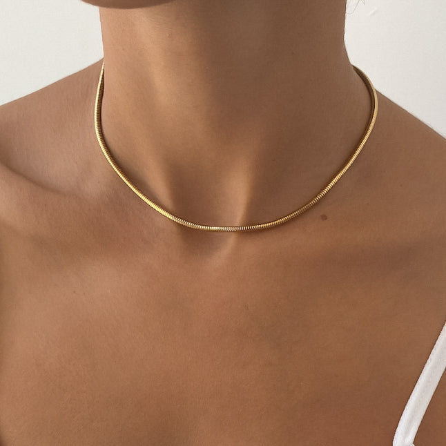 Schlangenkette | Gold