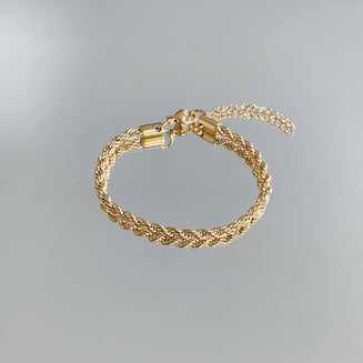 Rope Chain Anklet | Gold | PRYA