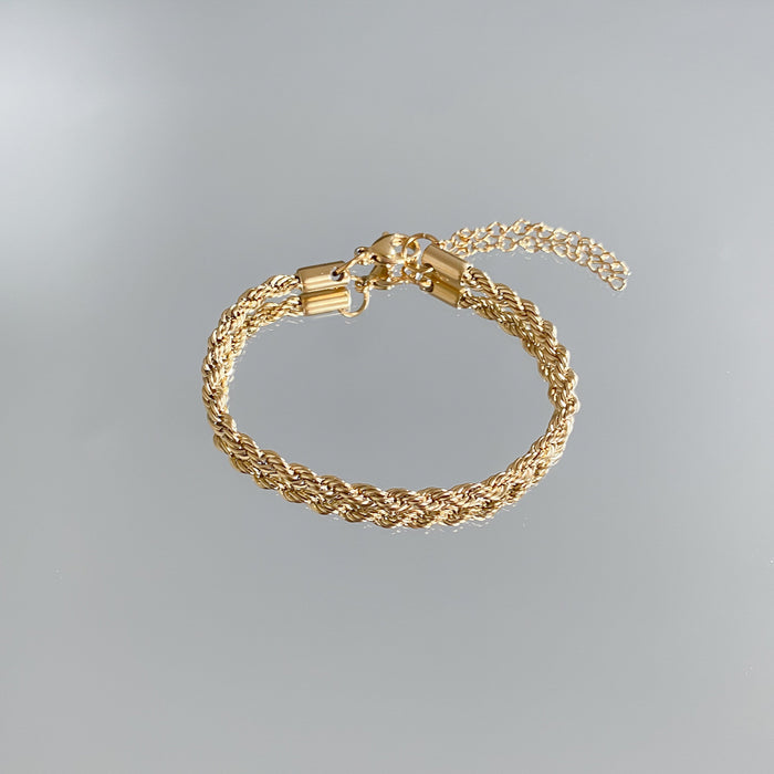 Rope Chain Anklet | Gold | PRYA