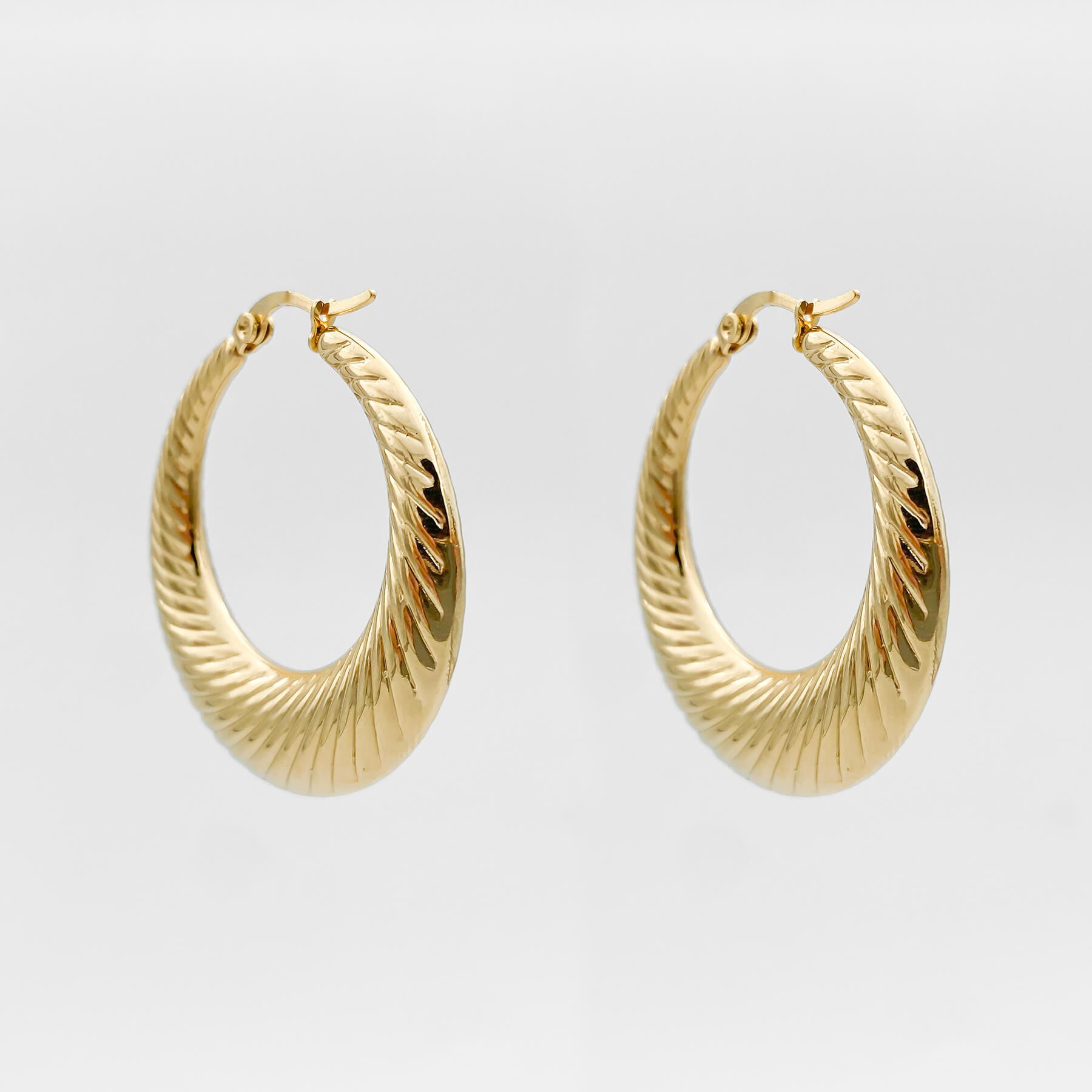 Julia Filled Hoops
