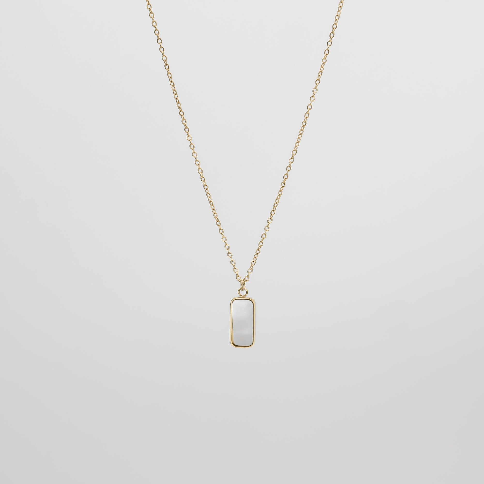 Janelle Opal Tablet Necklace