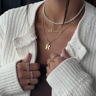 Kayla Initial Necklace