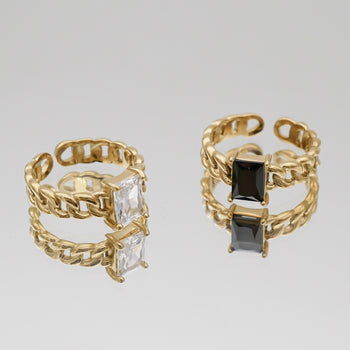 Laria Cuban Rings