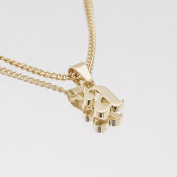 Kayla Lowercase Mini Initial Necklace