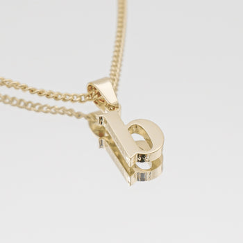 Kayla Lowercase Mini Initial Necklace