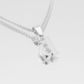 Kayla Lowercase Mini Initial Necklace