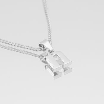 Kayla Lowercase Mini Initial Necklace