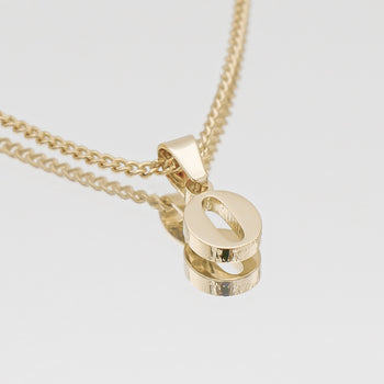 Kayla Lowercase Mini Initial Necklace