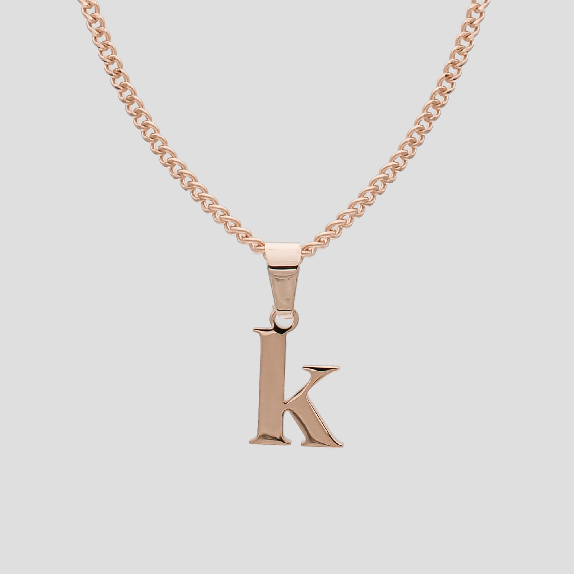Kayla Lowercase Mini Initial Necklace