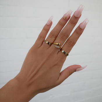 Melia Adjustable Snake Ring