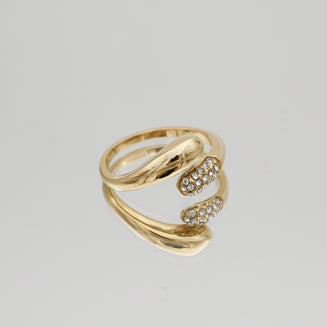 Melia Adjustable Snake Ring