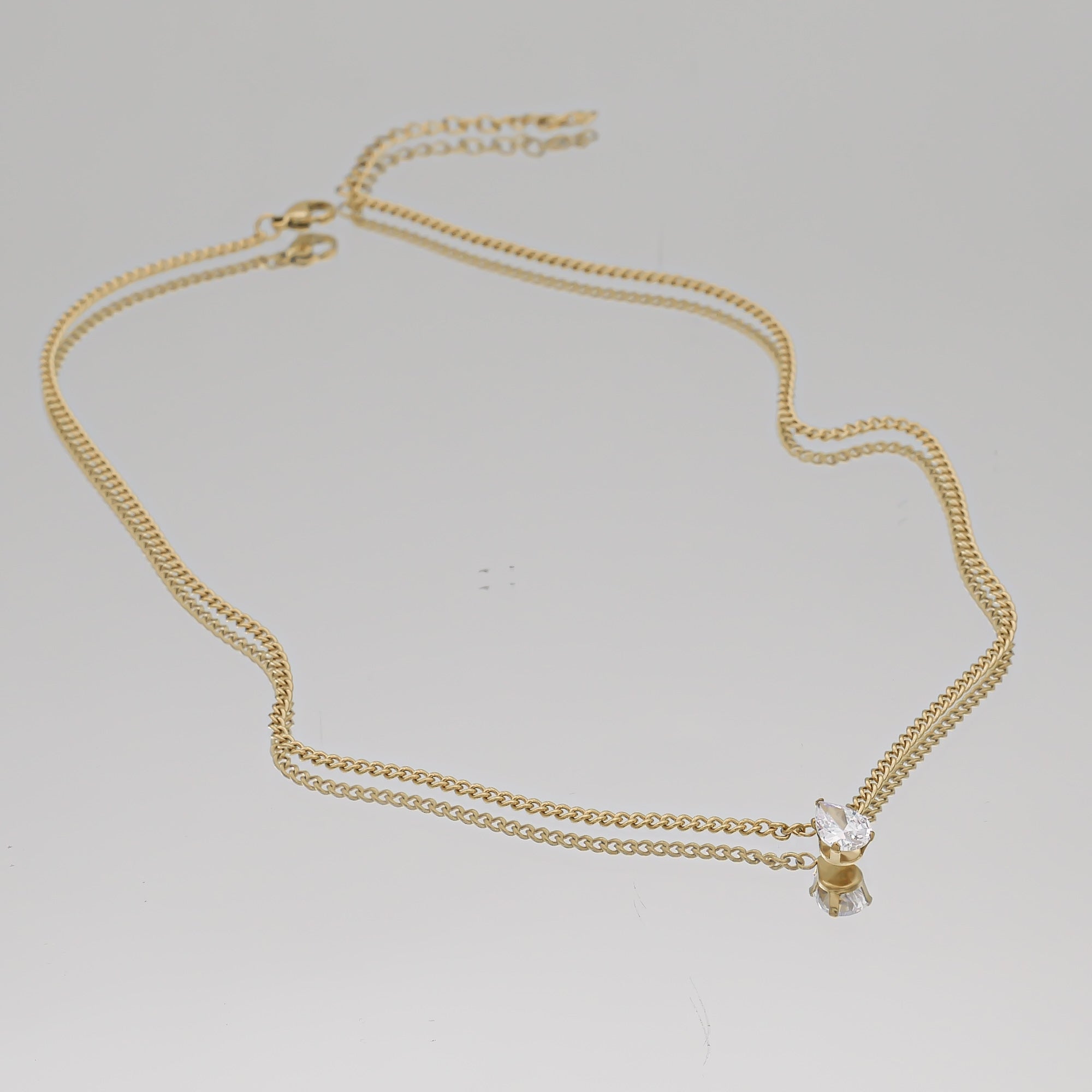 Mira Gemstone Pendant Necklace