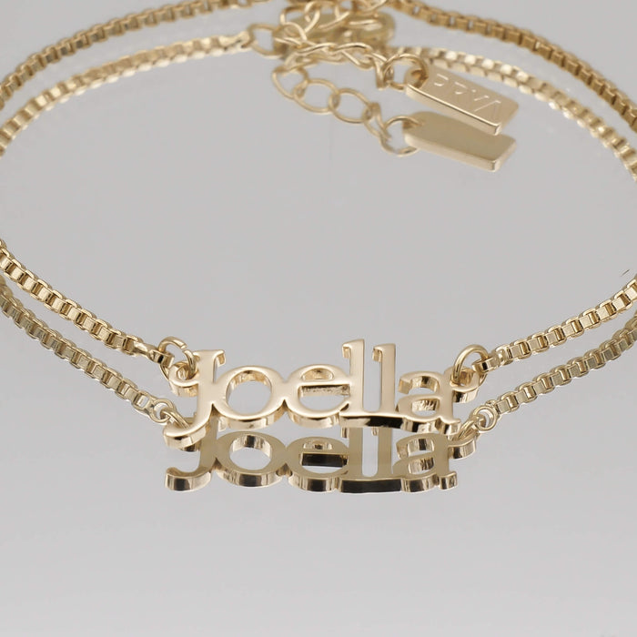 Monaco Custom Name Bracelet