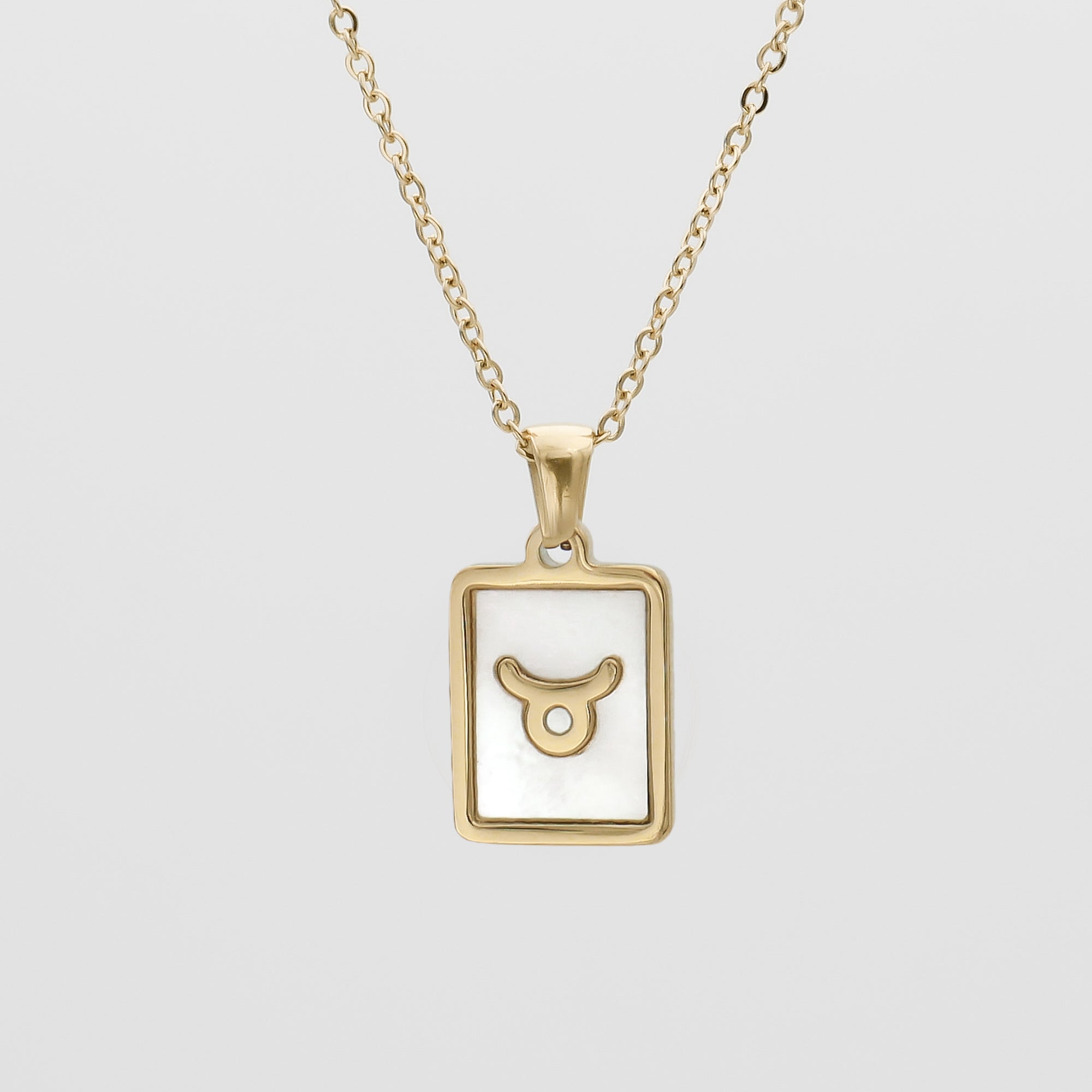 Collier symbole du zodiaque opale 