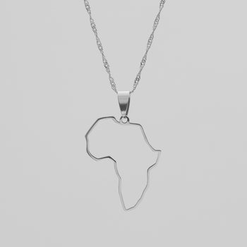 Africa Outline Necklace | PRYA