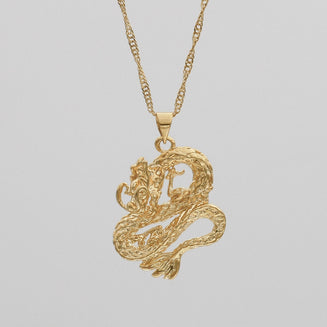 Chinese Dragon Necklace | PRYA