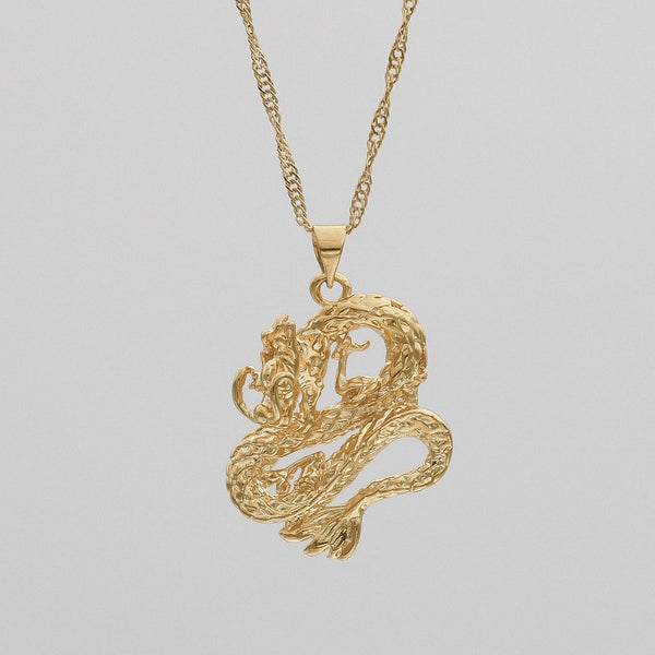 Chinese Dragon Necklace | PRYA