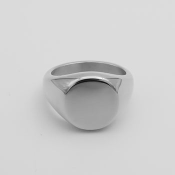 Classic Silver Signet Ring | PRYA