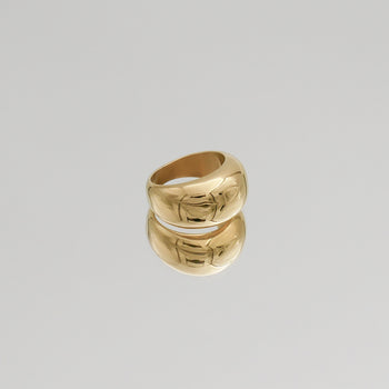 Alexa Dome Ring | Gold | PRYA