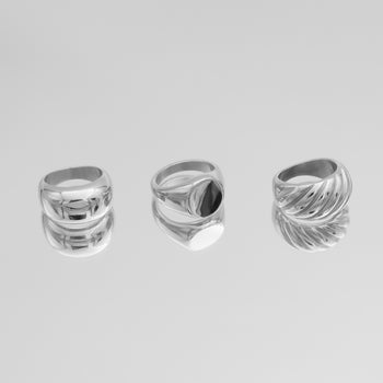 Alexa Dome Ring | Silver | PRYA