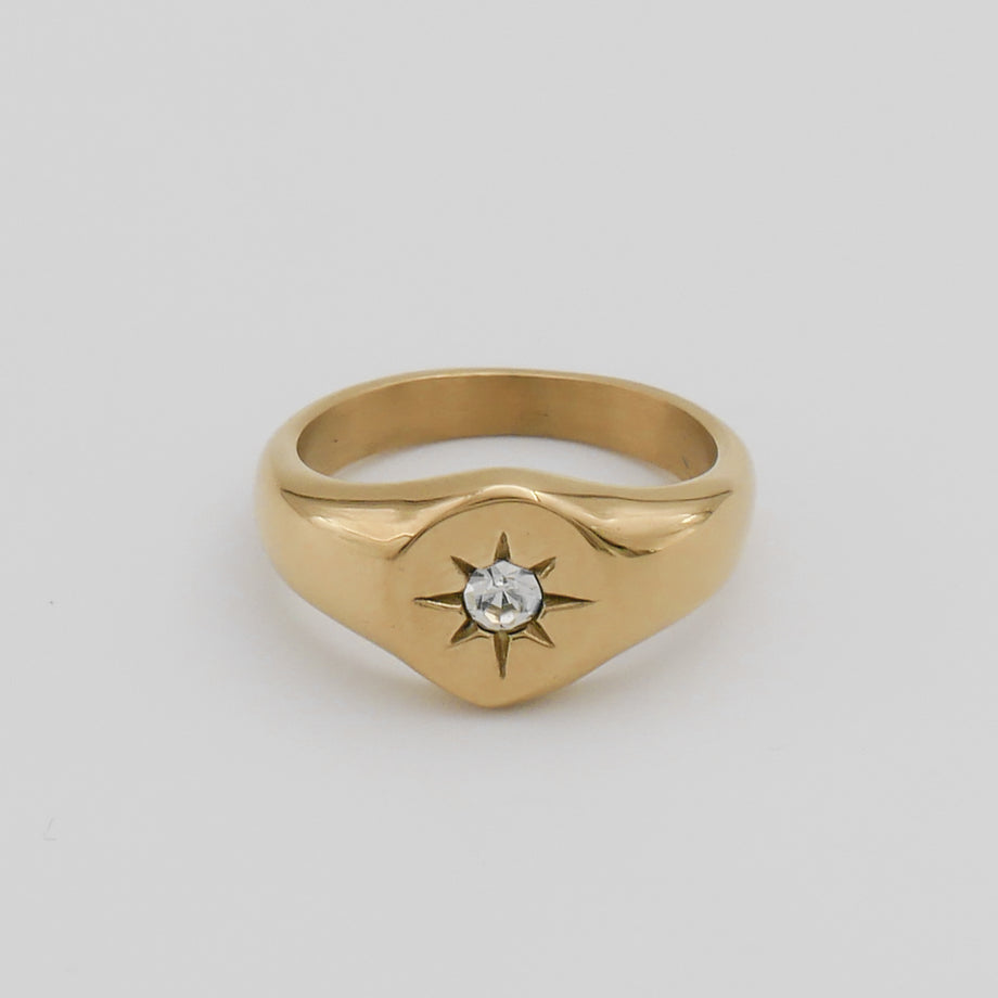 Starlight Signet Ring | PRYA