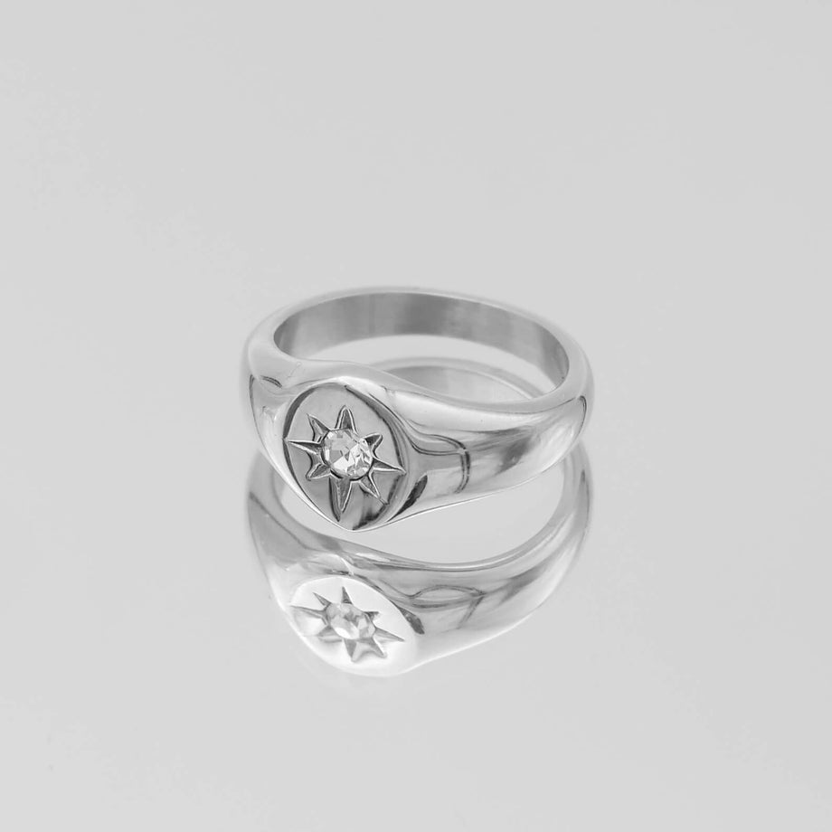 Starlight Signet Ring