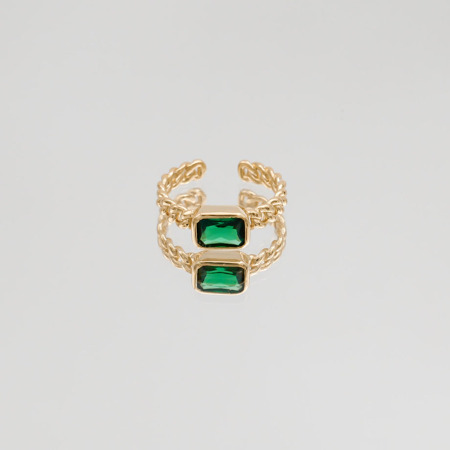 Callie Cuban Adjustable Ring