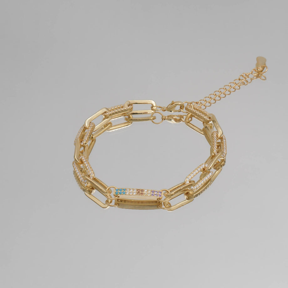 Joelle Paperclip Bracelet