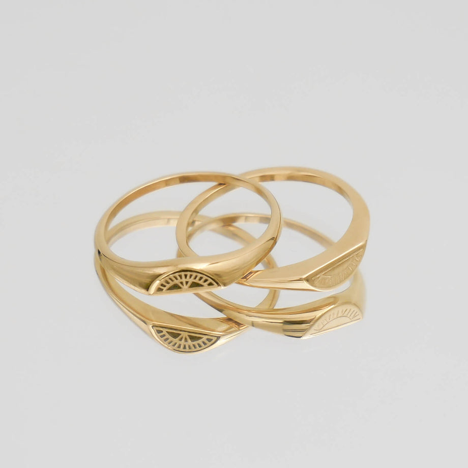 Skyla Ring | Gold