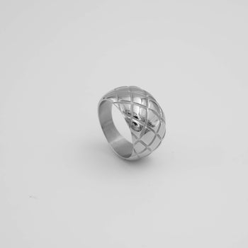 Kara Dome Ring | Silver