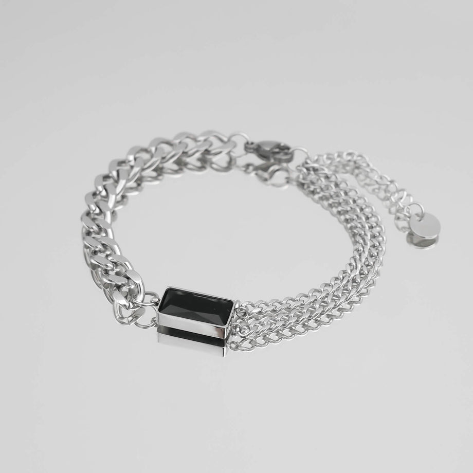 Callie Cuban Contrast Bracelet