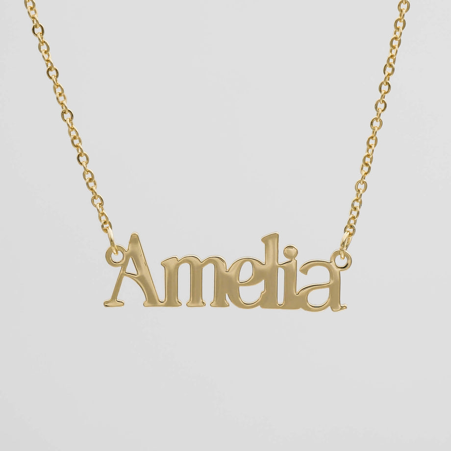 Dubai Custom Name Necklace