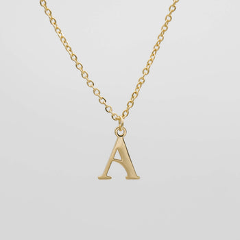 Dubai Initial Necklace