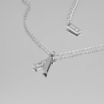 Dubai Initial Necklace