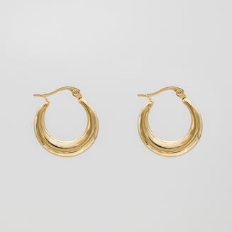 Lina Hoop Earrings | Gold