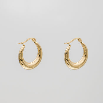 Lina Hoop Earrings | Gold