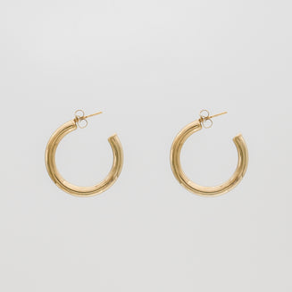 Tia Classic Hoop Earrings