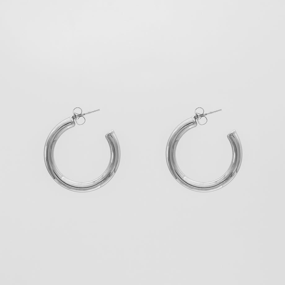 Boucles d'oreilles créoles classiques Tia