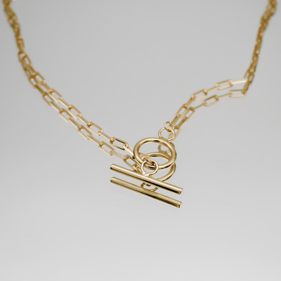 Lily T-bar Necklace