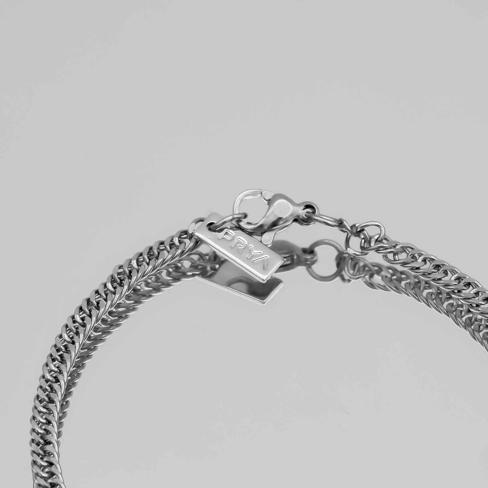 Double Link Curb Chain Bracelet
