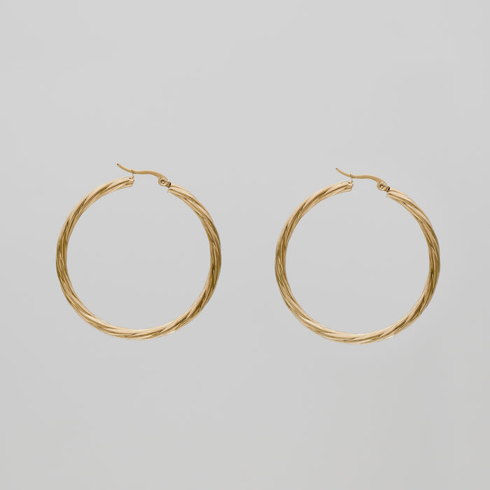 Sara Gold Hoops