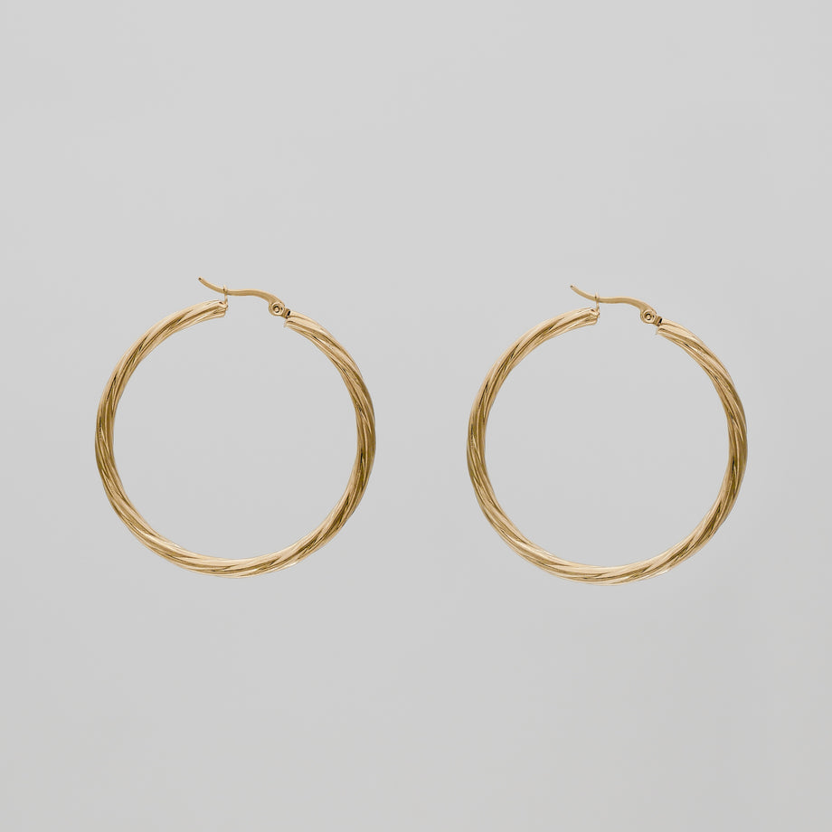 Sara Gold Hoops