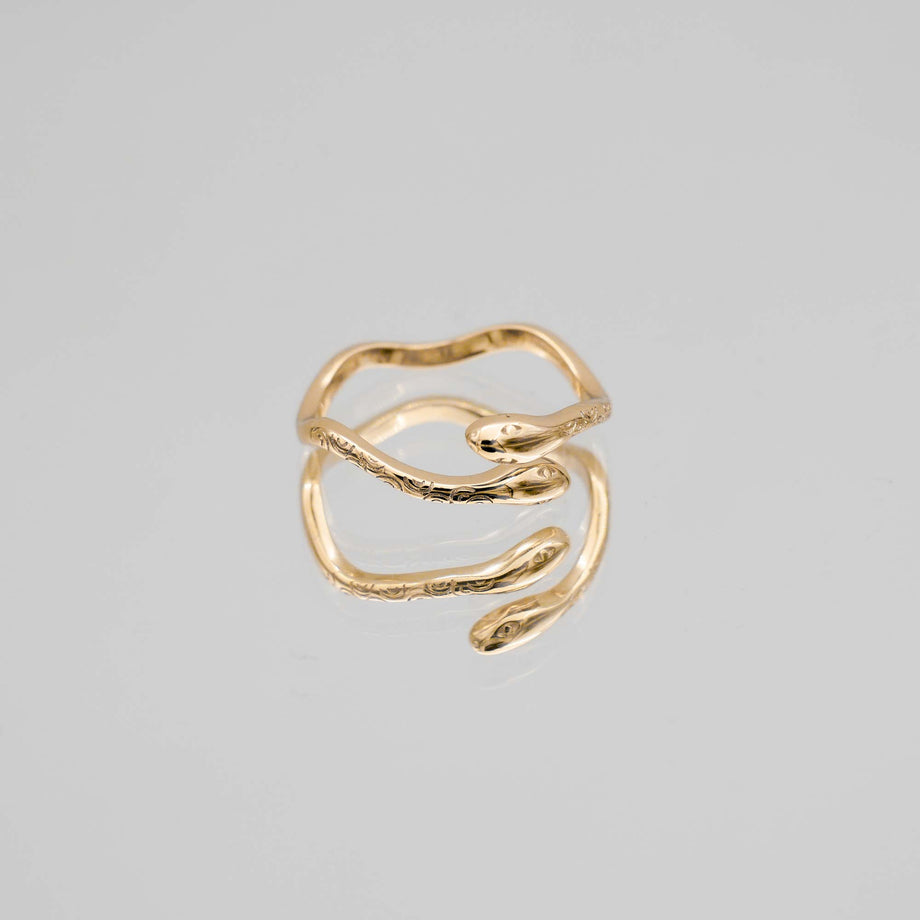 Eve Adjustable Snake Ring